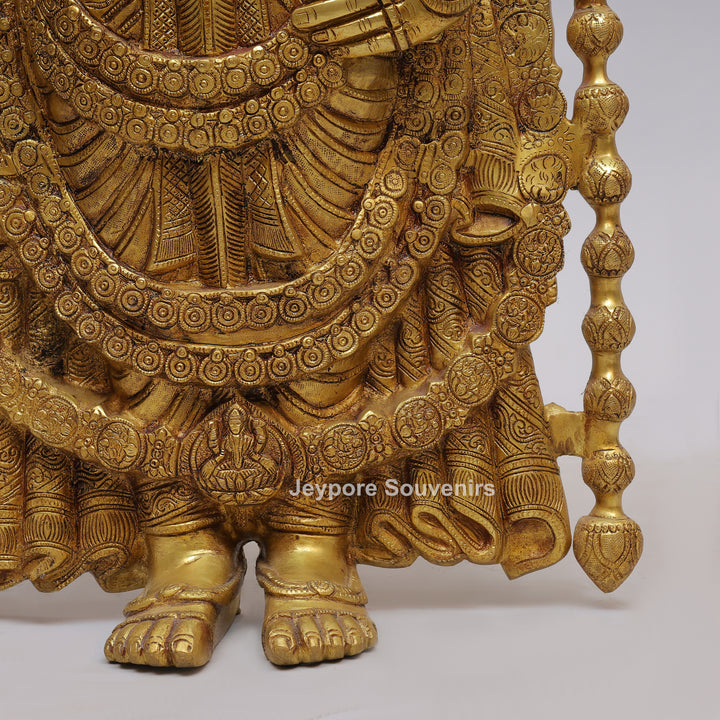 Handcrafted Brass Lord Venkateswara (Tirupati Balaji) Statue