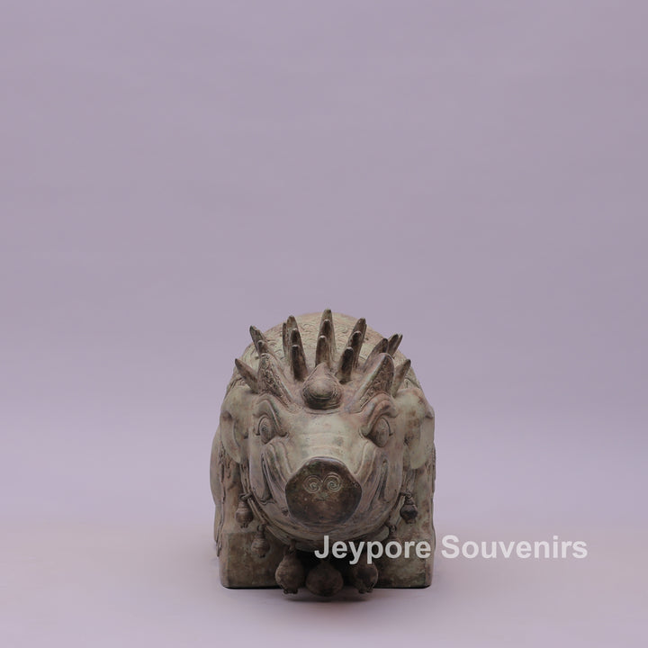Boar Piggy Bronze Sculpture