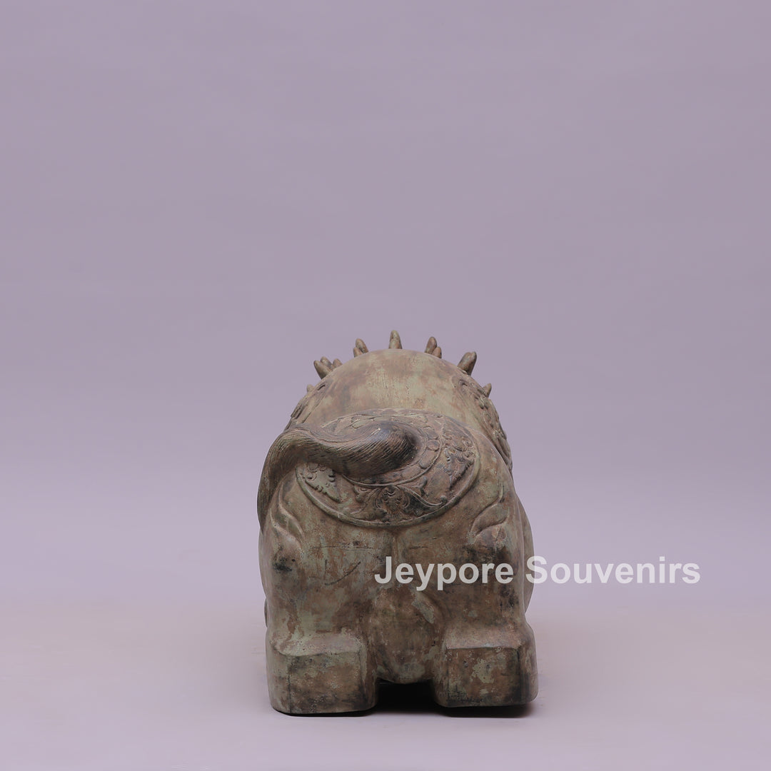 Boar Piggy Bronze Sculpture