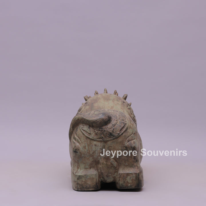 Boar Piggy Bronze Sculpture