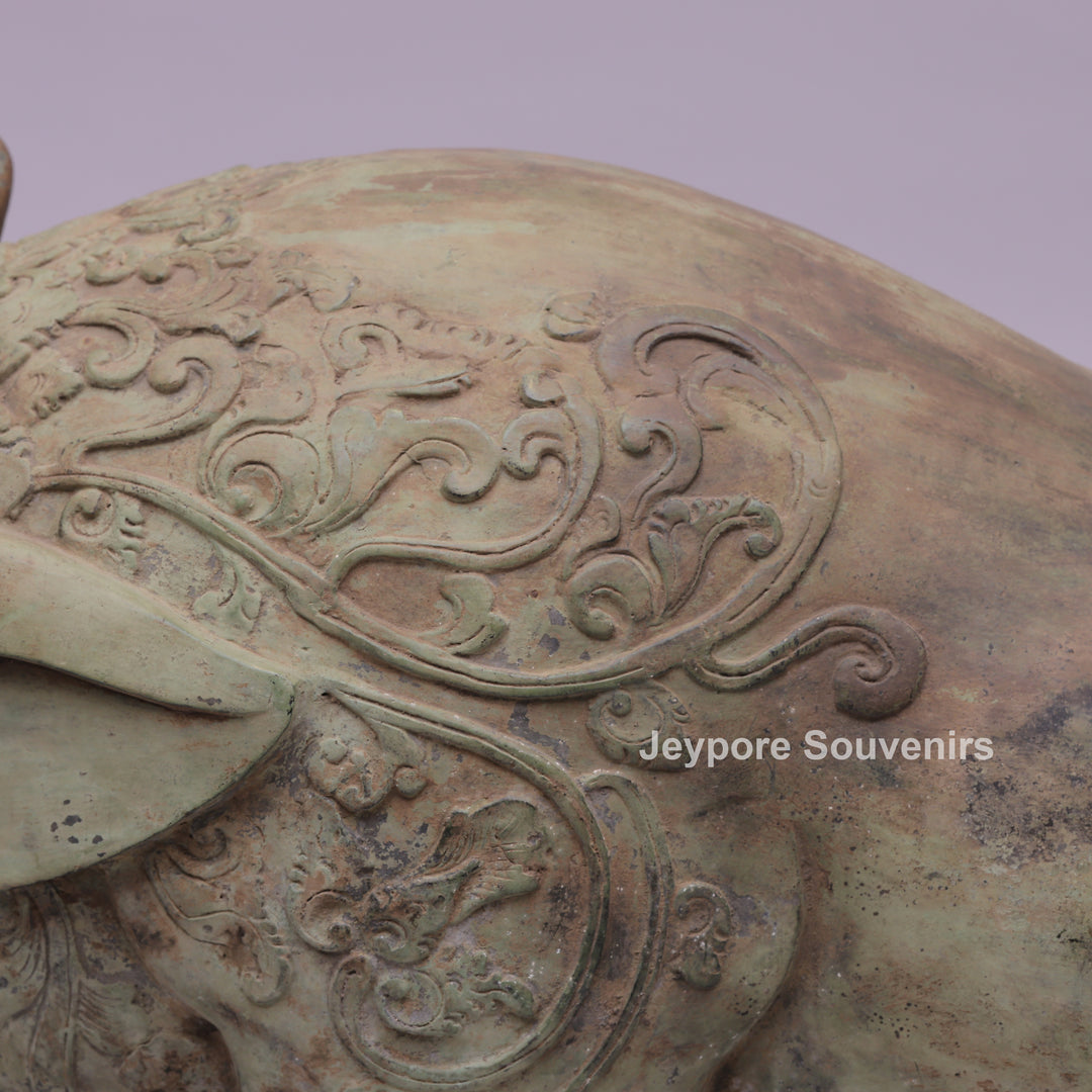 Boar Piggy Bronze Sculpture