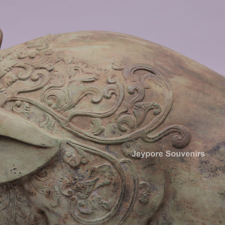 Boar Piggy Bronze Sculpture