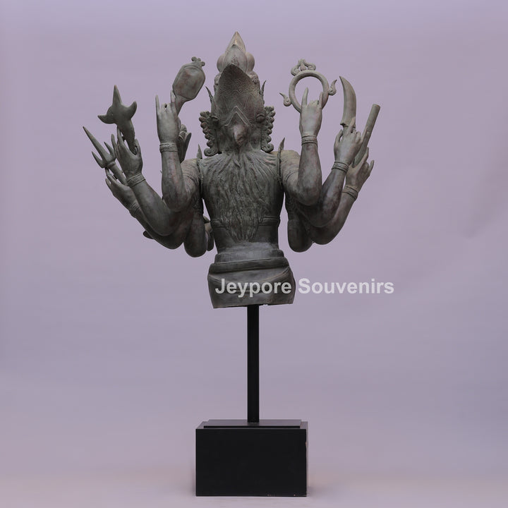 Standing Goddess Lakshmi Bronze Statue