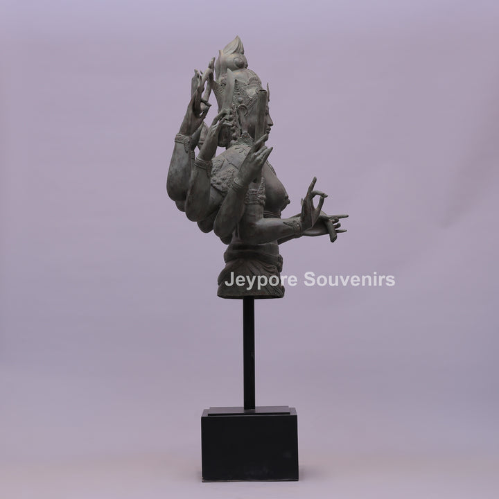Standing Goddess Lakshmi Bronze Statue