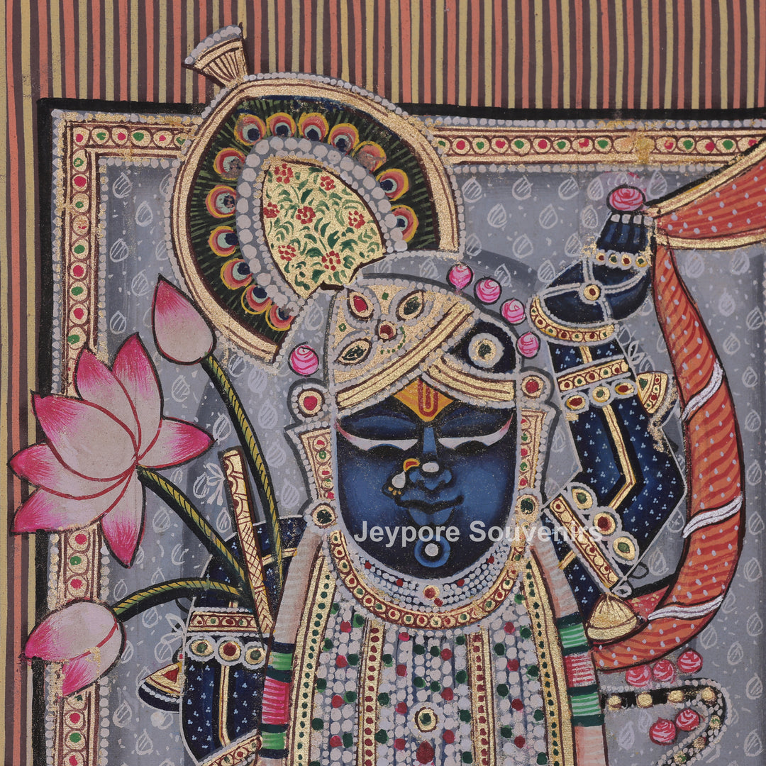 Handmade Shrinathji Pichwai Painting