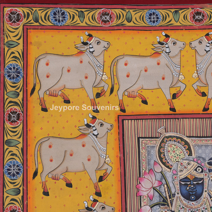 Handmade Shrinathji Pichwai Painting