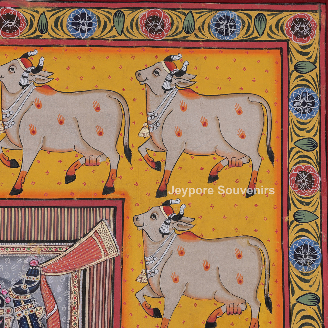 Handmade Shrinathji Pichwai Painting