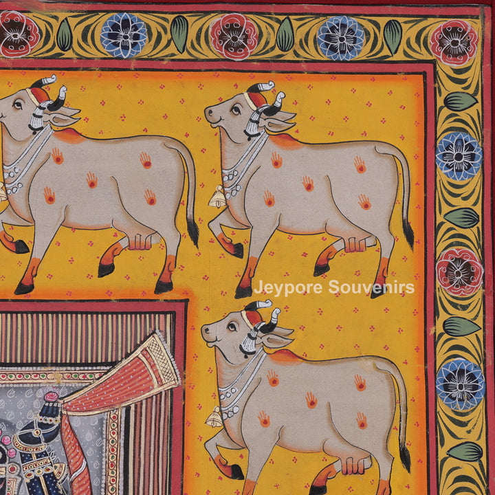 Handmade Shrinathji Pichwai Painting