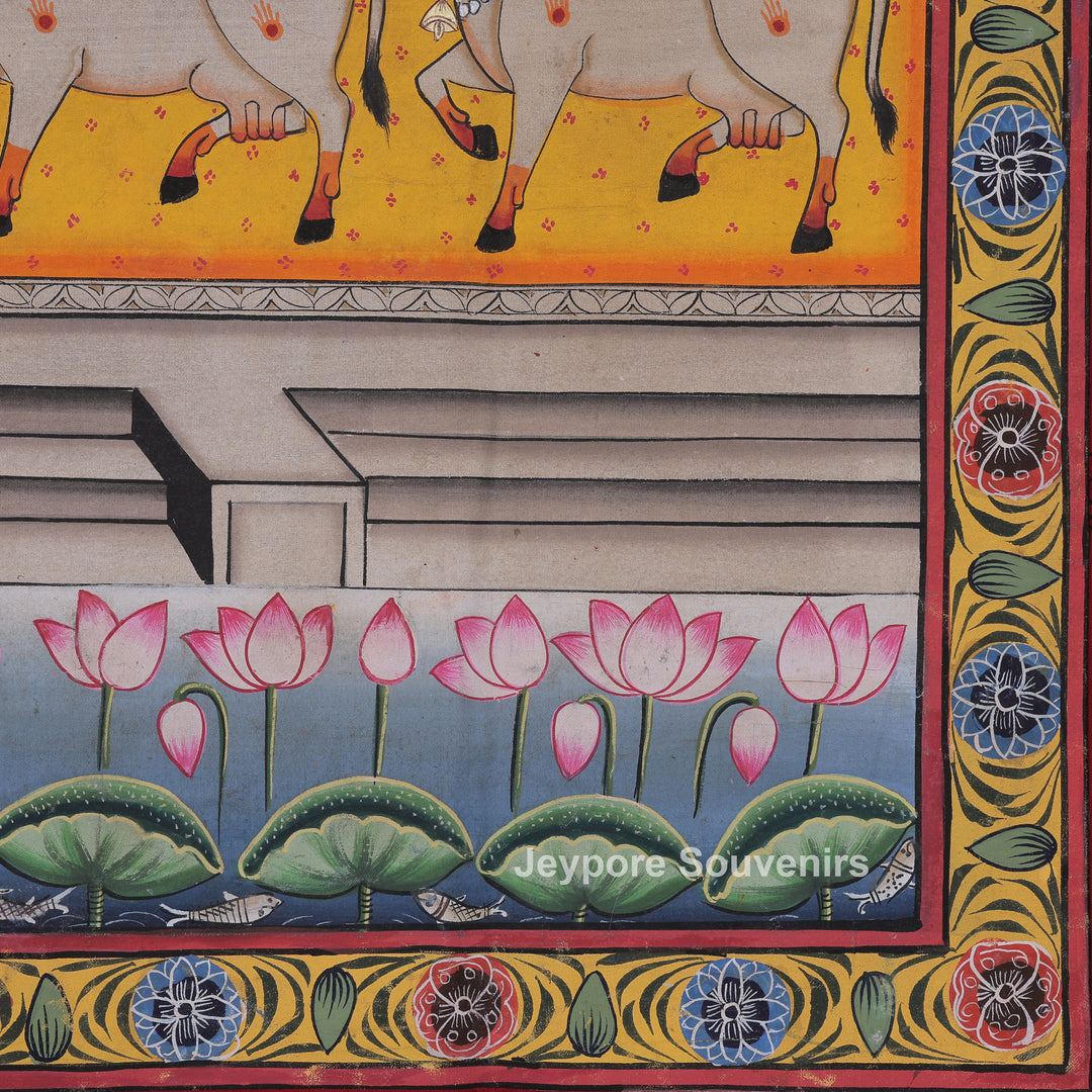 Handmade Shrinathji Pichwai Painting