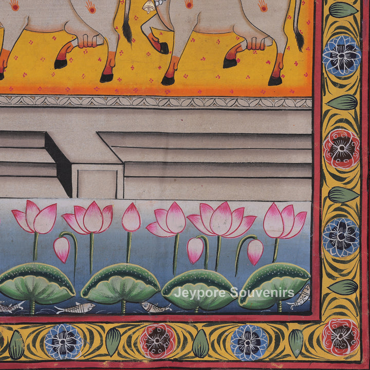 Handmade Shrinathji Pichwai Painting