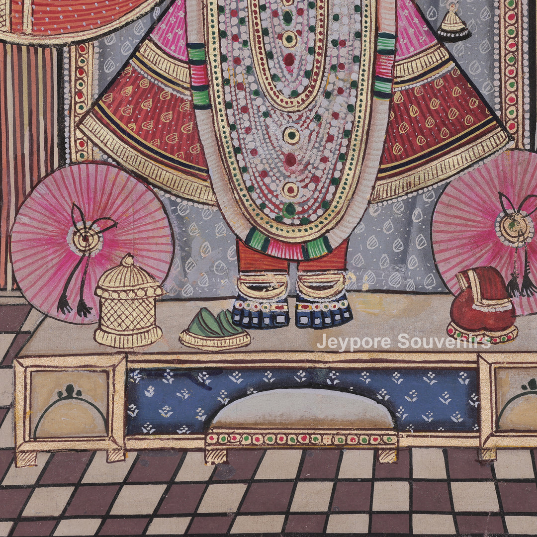 Handmade Shrinathji Pichwai Painting
