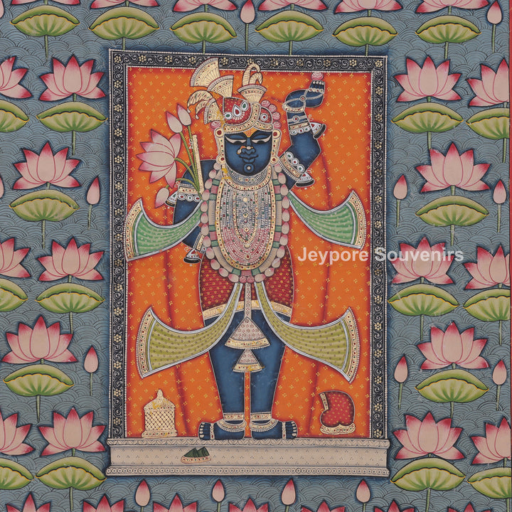 Shrinathji Kamal Talai Pond - Pichwai