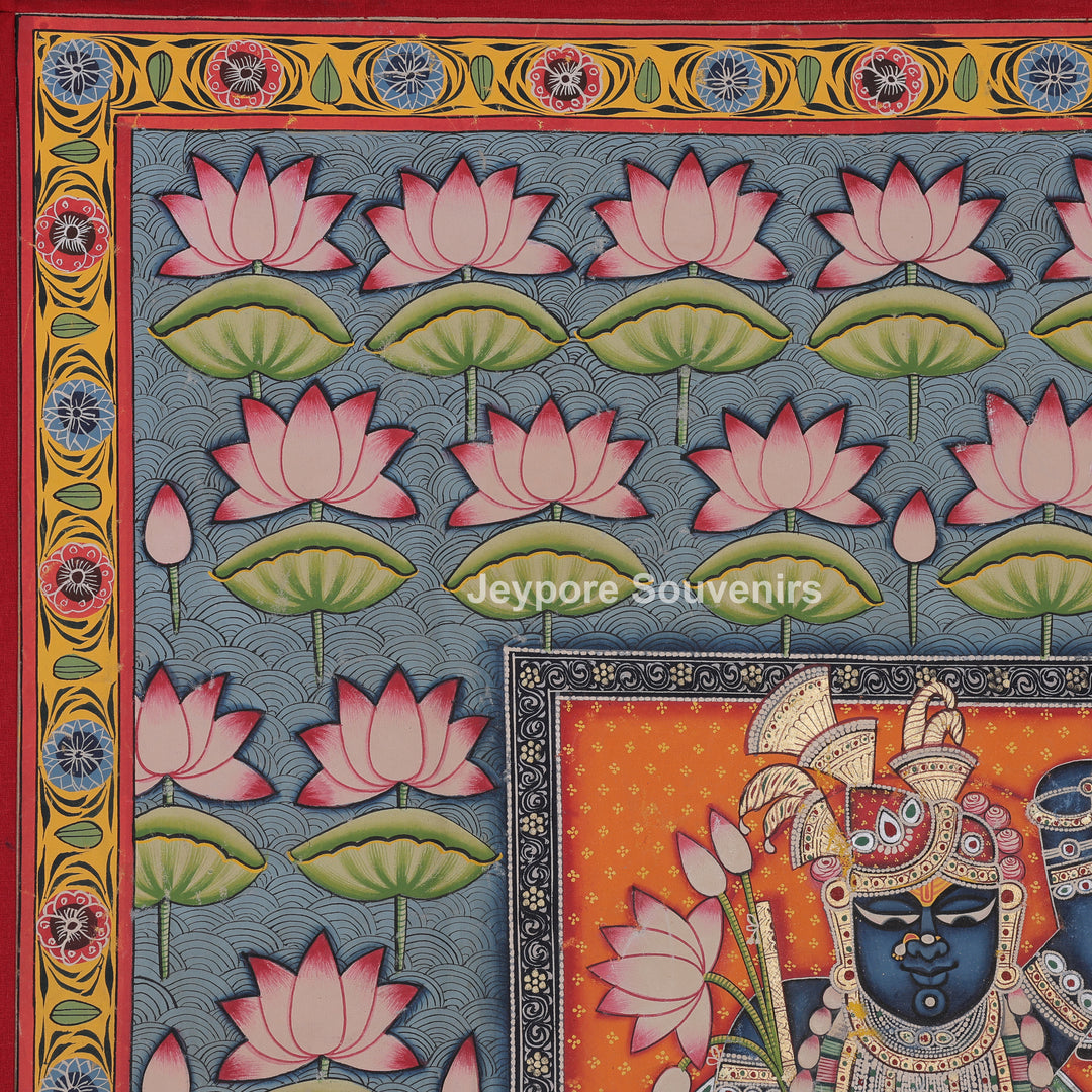 Shrinathji Kamal Talai Pond - Pichwai