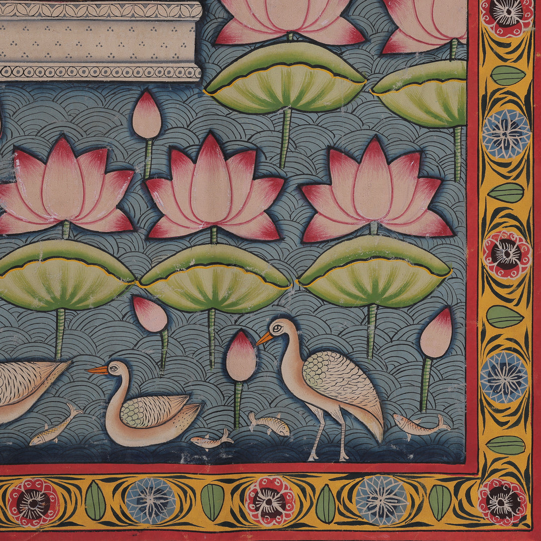 Shrinathji Kamal Talai Pond - Pichwai