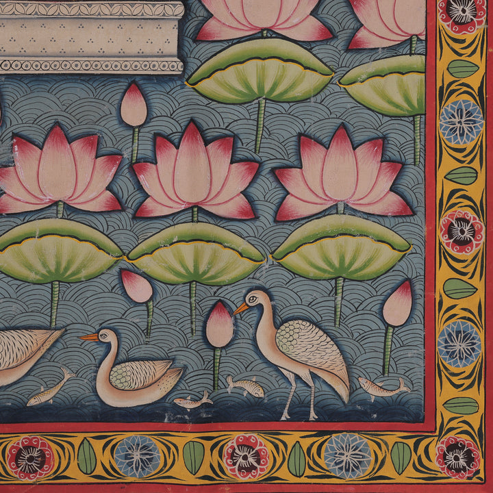 Shrinathji Kamal Talai Pond - Pichwai