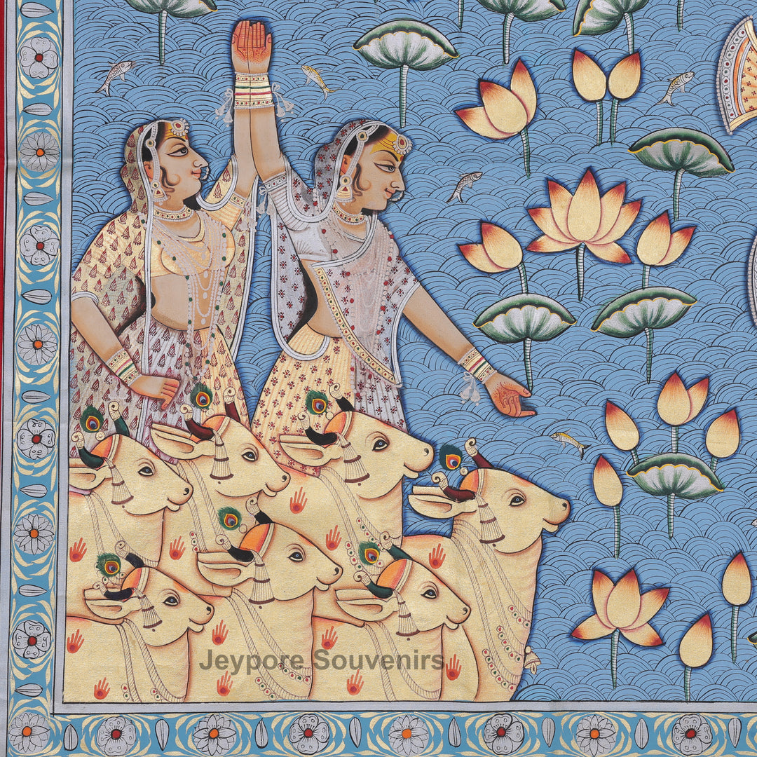 Handmade Swaroop Of Shrinathji - Pichwai