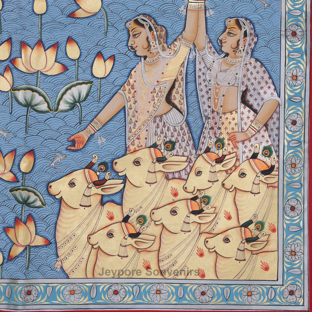 Handmade Swaroop Of Shrinathji - Pichwai