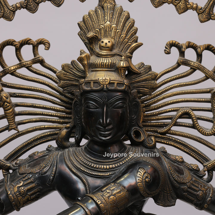 Handcrafted Brass Nataraja Statue