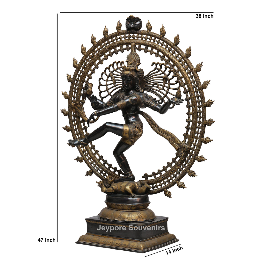 Handcrafted Brass Nataraja Statue
