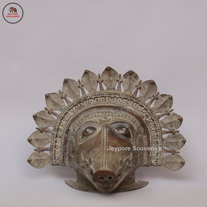 Tulu Nadu Boar Spirit Ritual Panjurli Bhuta Mask