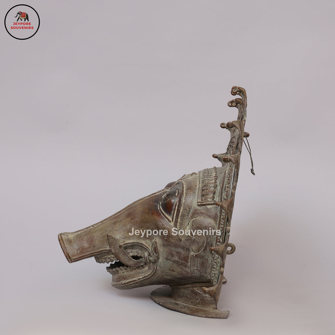Tulu Nadu Boar Spirit Ritual Panjurli Bhuta Mask