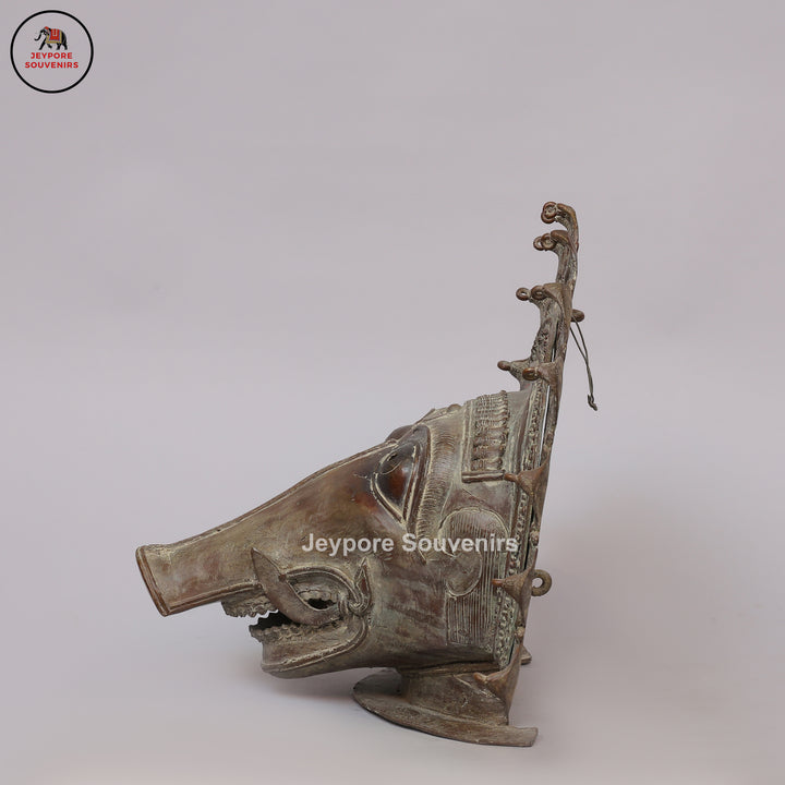 Tulu Nadu Boar Spirit Ritual Panjurli Bhuta Mask