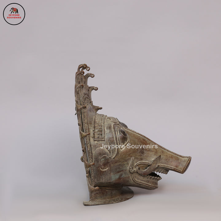 Tulu Nadu Boar Spirit Ritual Panjurli Bhuta Mask