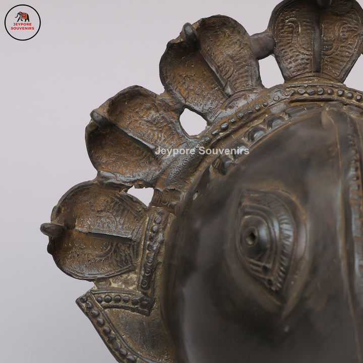 Traditional Wild Boar Spirit Panjurli Muga Bhuta Mask