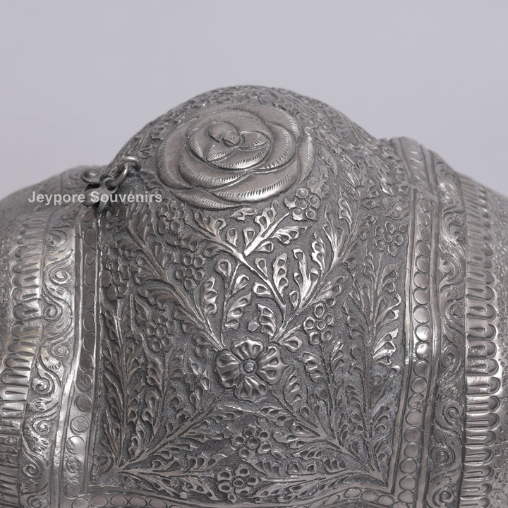 Antique German Silver Handcrafted Royal Camel Statue
