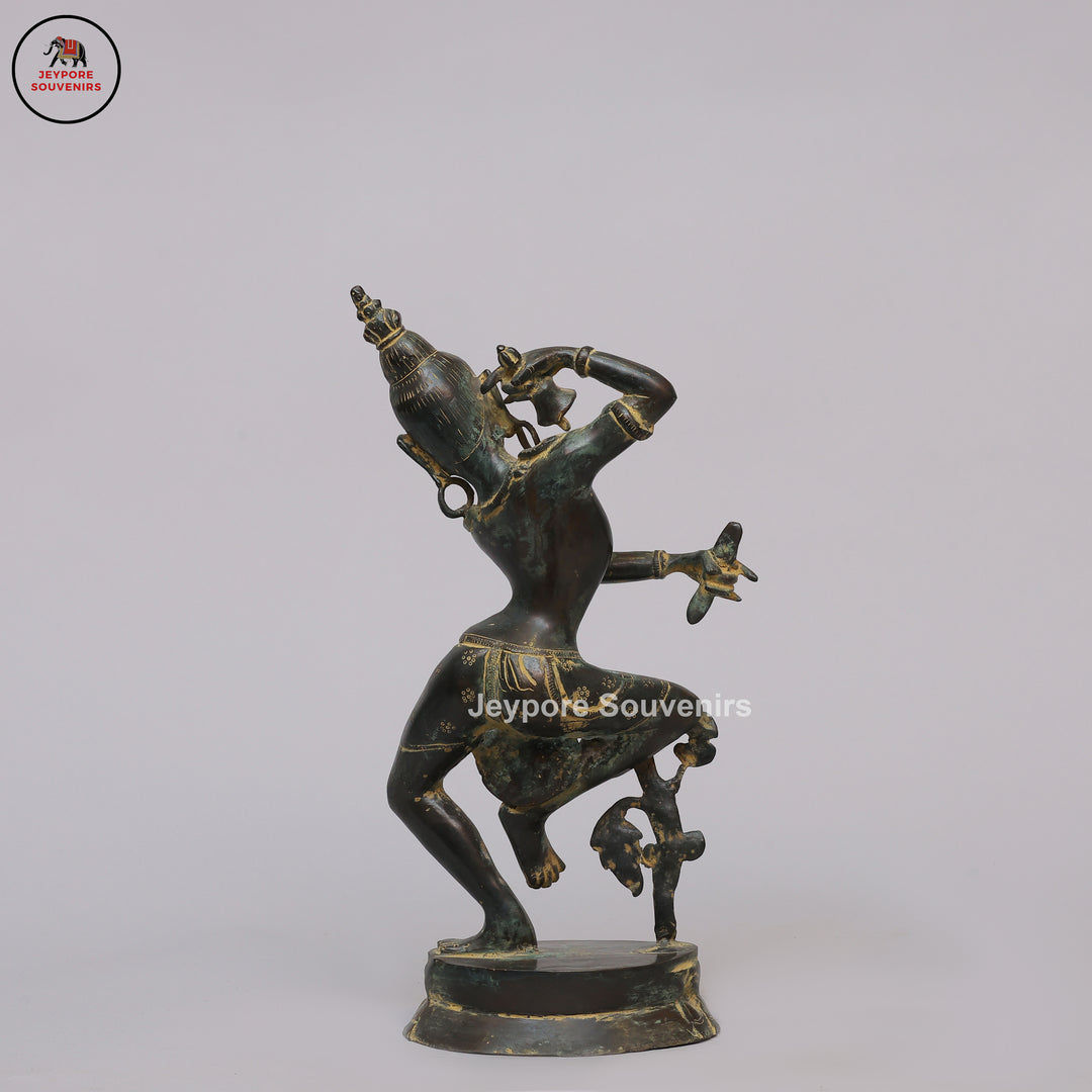 Traditional Indian Brass Dancing Dakini Statue