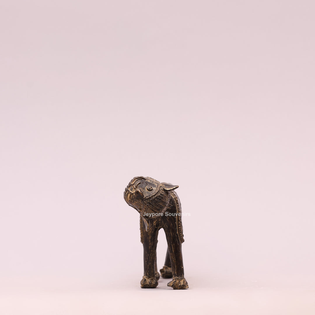 Handcrafted Dhokra Brass Animal Sculpture