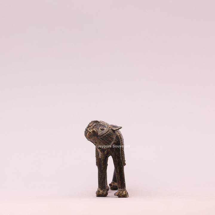 Handcrafted Dhokra Brass Animal Sculpture