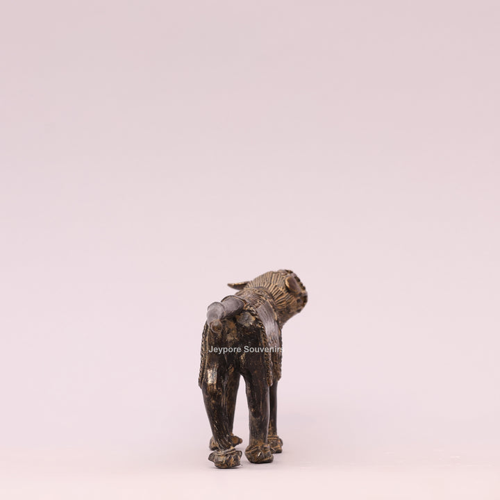 Handcrafted Dhokra Brass Animal Sculpture