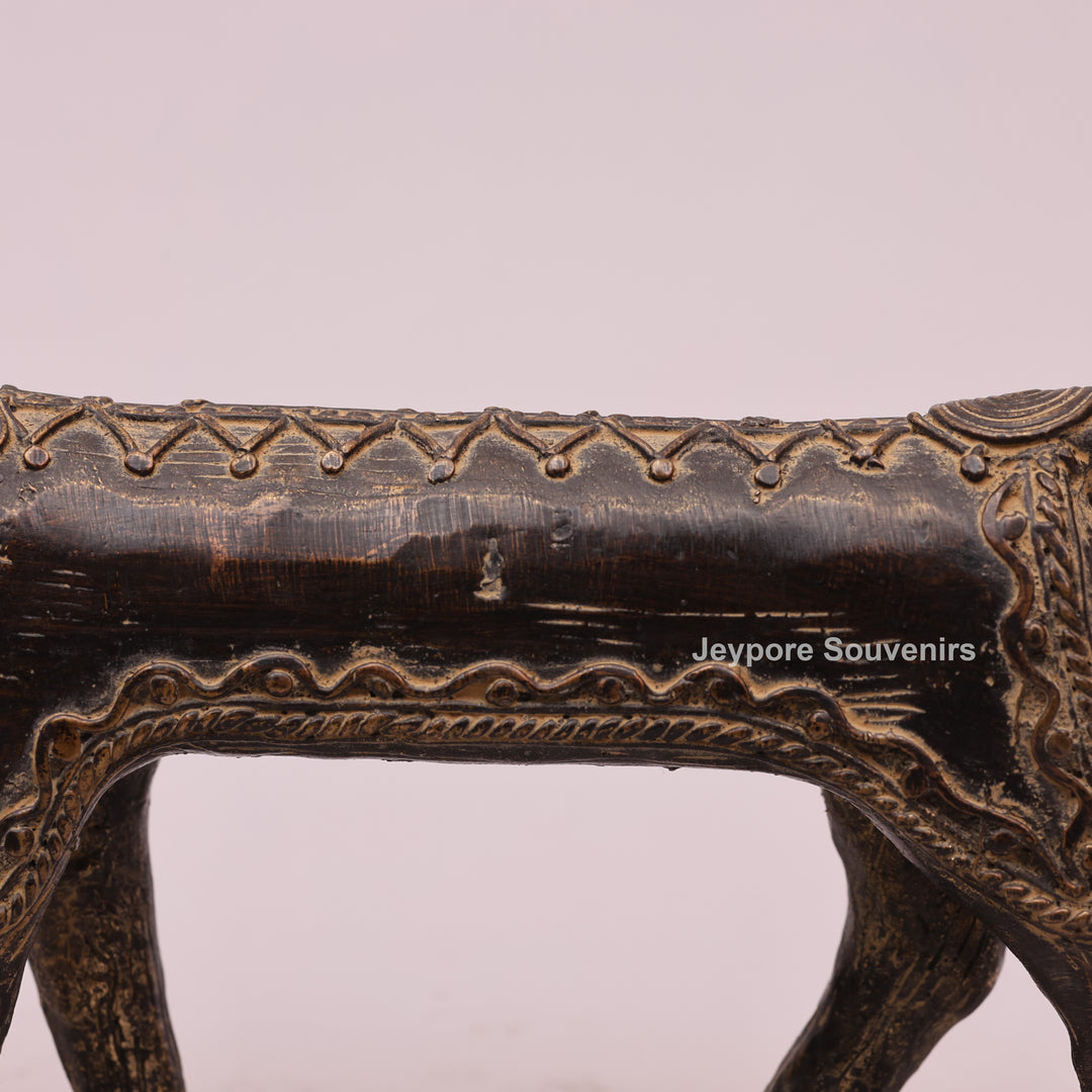 Handcrafted Dhokra Brass Animal Sculpture