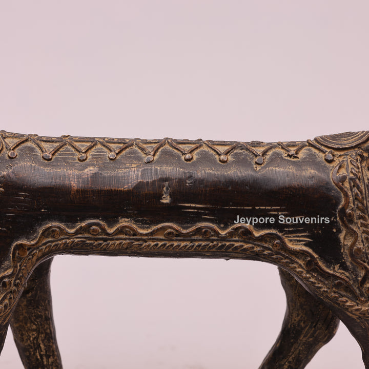 Handcrafted Dhokra Brass Animal Sculpture
