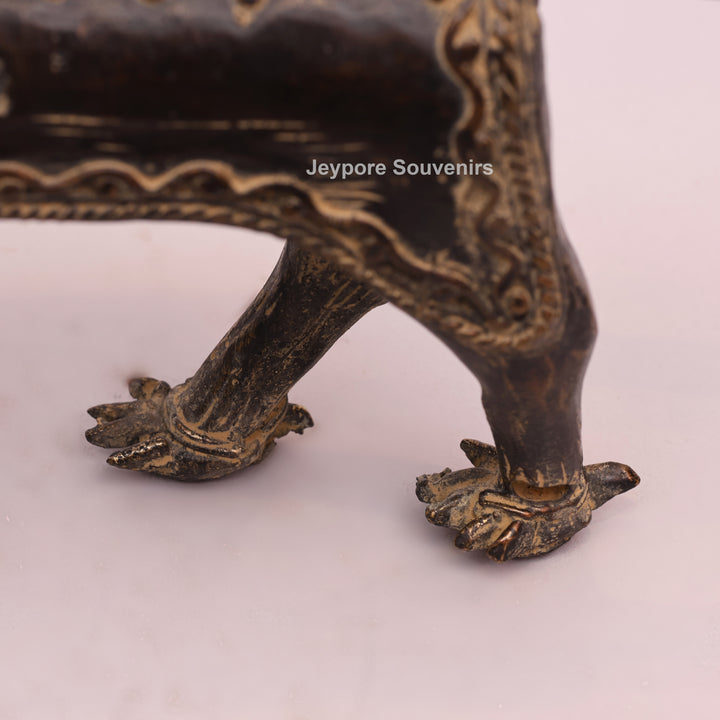Handcrafted Dhokra Brass Animal Sculpture