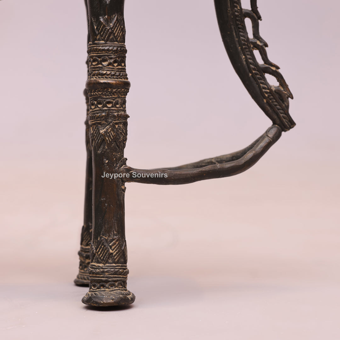 Handcrafted Antique Brass Horse Sculpture - Traditional Lost-Wax Art