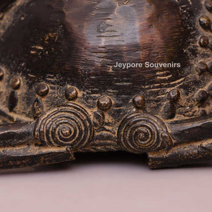 Handcrafted Brass Dhokra Camel Candle Stand