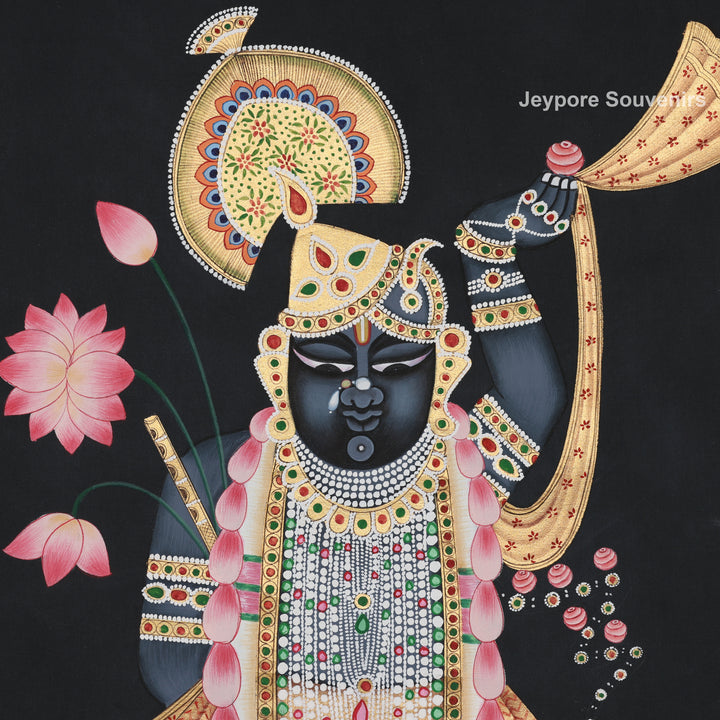 Handcrafted Shrinathji Pichwai Painting – Classic Temple Art