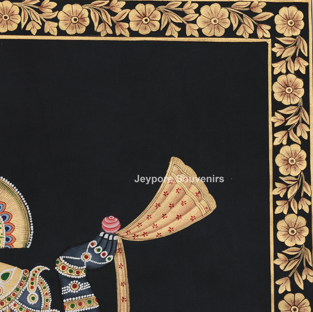 Handcrafted Shrinathji Pichwai Painting – Classic Temple Art