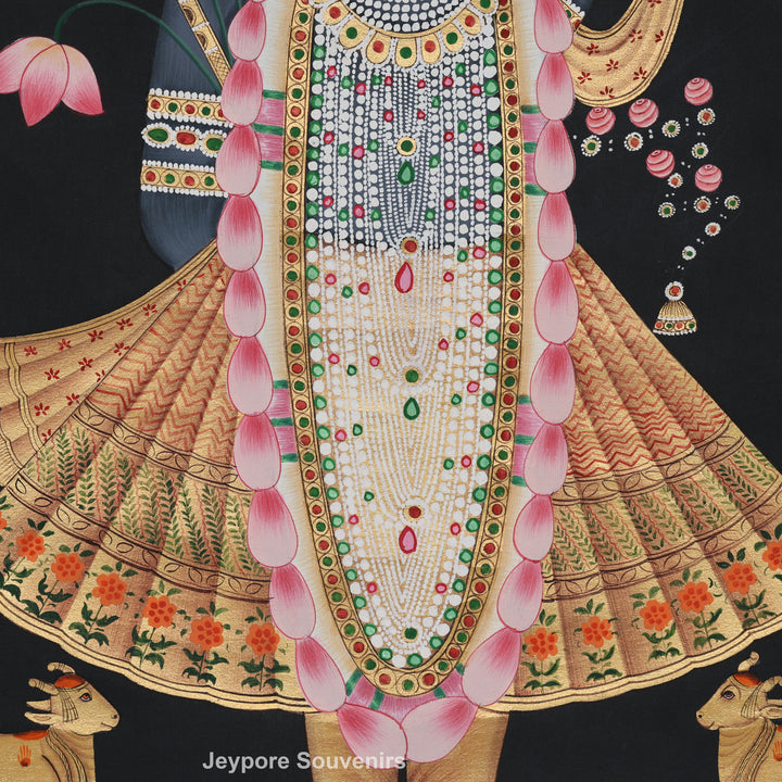 Handcrafted Shrinathji Pichwai Painting – Classic Temple Art