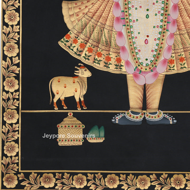 Handcrafted Shrinathji Pichwai Painting – Classic Temple Art
