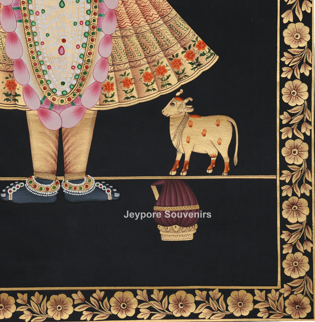 Handcrafted Shrinathji Pichwai Painting – Classic Temple Art