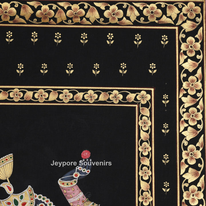 Shrinathji in Pink Attire – Pichwai Painting