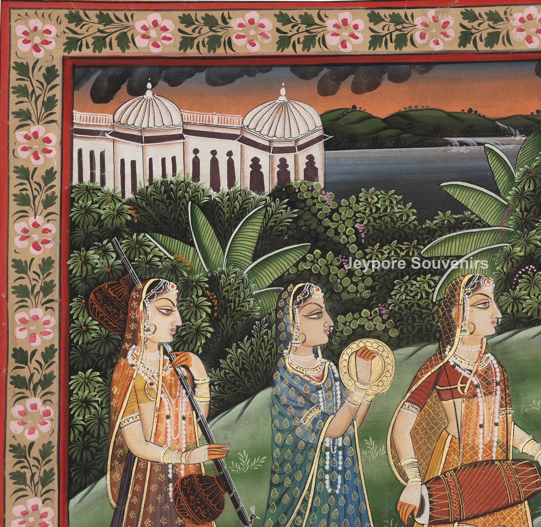 Shrinathji Raasa Leela – Handcrafted Pichwai