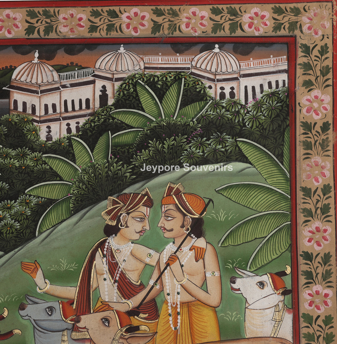 Shrinathji Raasa Leela – Handcrafted Pichwai