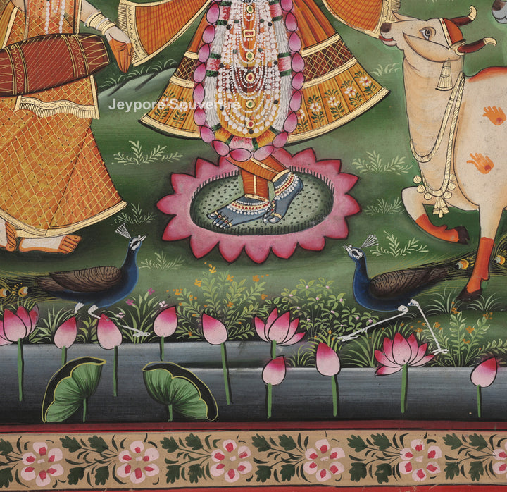 Shrinathji Raasa Leela – Handcrafted Pichwai