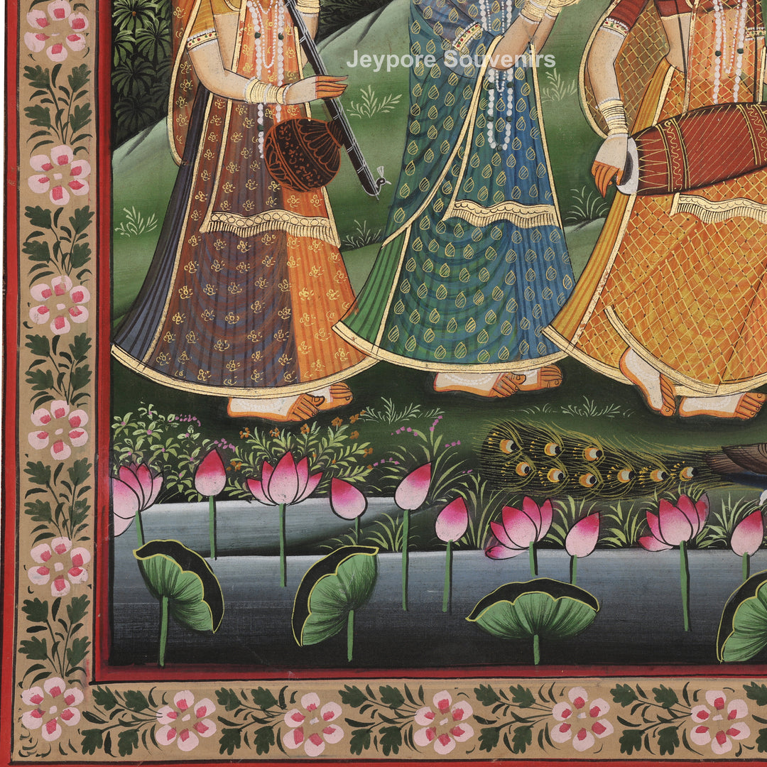 Shrinathji Raasa Leela – Handcrafted Pichwai