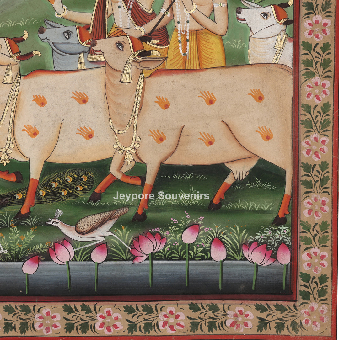 Shrinathji Raasa Leela – Handcrafted Pichwai
