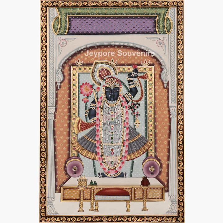 Shrinathji in Haveli - Pichwai Painting